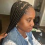 Small Knotless Braids