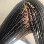 Small Knotless Braids *Bring 4 bags of Xpression (3pack) 1 extra bag if getting extra length