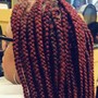 Jumbo Box Braids (Mid-back)