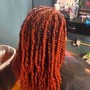 Locs retwist&style