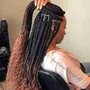 Cornrows with no hair added