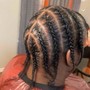 2 row Cornrows