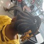 6-8Wig braids (foundation braids)