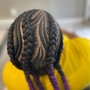 Ghana Braids up to 10