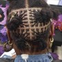 Individual Braids/twist w/frontal