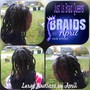 Coi Leray (Kids) Knotless Braids ($50.00 deposit)