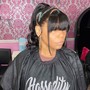 Lace frontal ponytail