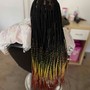 Large knotless braids