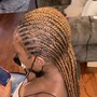 Large Knotless braids Waist length