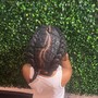 Natural plats/ individual braids