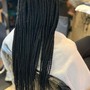 Knotless braids