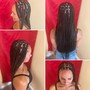 Goddess Braids ponytail