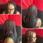 Knotless  Braids/w front braid