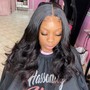 Lace closure Sewin