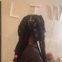 Box Braids”Large”Knotless