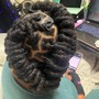 Yarn wrapped loc