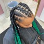 Four Feed In Braids