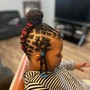 Kid's Cornrow Braids Under 4yrs old