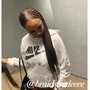 Small Knotless Braids