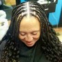 Bohemian/Goddess Knotless Box Braids(Large)