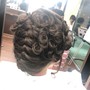 Braid or twist Updo