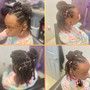 Kids natural two strand twist