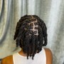 Crochet maintenance ***half head*** for Traditional Locs, Wicks, Locs, Free-form locs, and dreadlocks