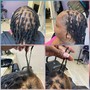 Large Waist Length Knotless Touch up