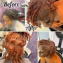 Bride Retwist +Style( w/hair extensions)