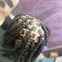 Kids natural two strand twist