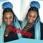 Short Kinky Twist wit Curly