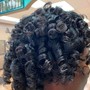 Flat Iron (relaxed hair)