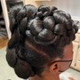 Flat Iron (relaxed hair)