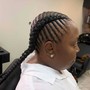 Weave/ Wig foundation braid down