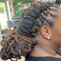 Loc Style “short locs”