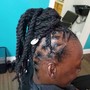 Starter Top Locs (no side hair or back) LocSmith Technique