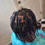 Fulani Braids w/ Knotless