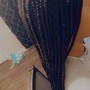 Medium Knotless Braids