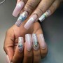 Acrylic French ,Ombré , Marble