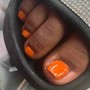 Acrylic Big toes ( pedicure Not Included)