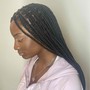 Individual Braids with no extensions added