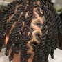 Loc Maintenance(PartialHead, Shaved Back and Sides)