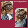 Loc Maintenance Mid Back to Waist Length