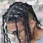 Male Braids (Cornrows)(Non stitch)