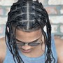 Male Braids (Cornrows)(Non stitch)