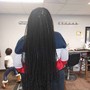 Goddess Knotless Braids