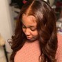 22”  13x6 Straight Frontal Wig