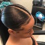 22”  13x6 Straight Frontal Wig