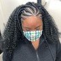 Small Tribal/Fulani braids