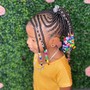 Braids w/ Natural Hair (Kids: Ages 5-13)